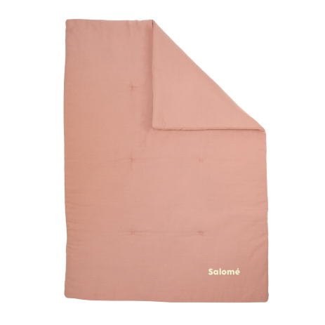 manta acolchada para bebé lisa y personalizable