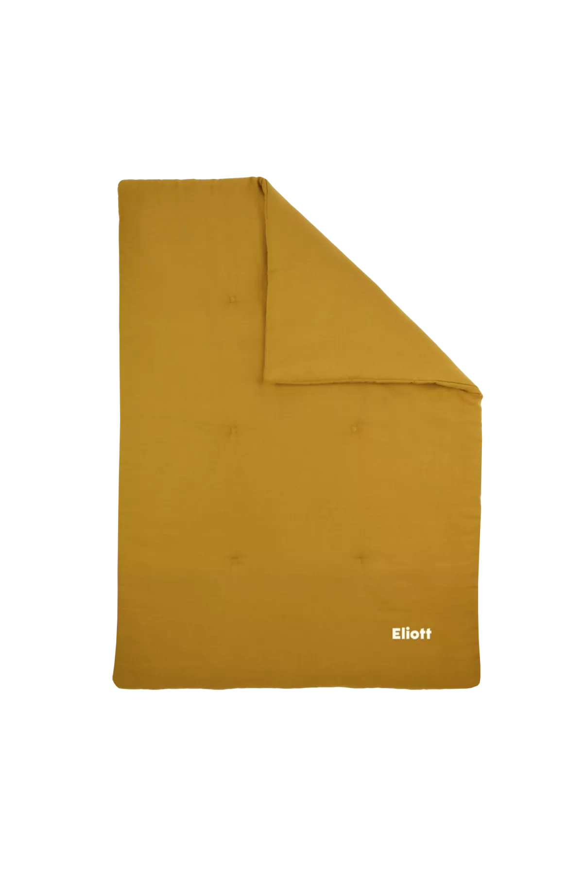 couverture matelassée pour bébé unie et personnalisable