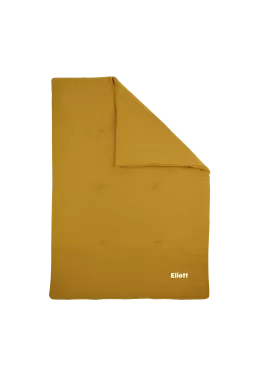 couverture matelassée pour bébé unie et personnalisable