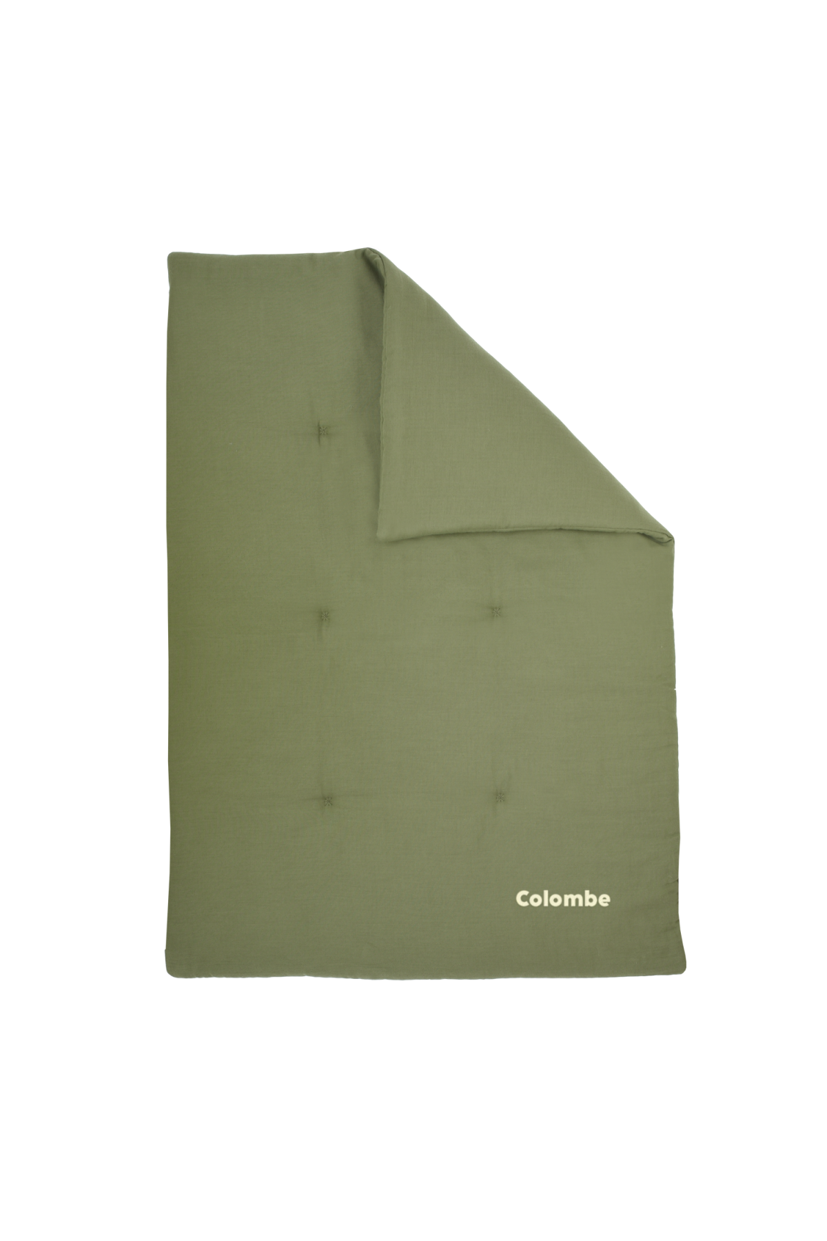 couverture matelassée pour bébé unie et personnalisable