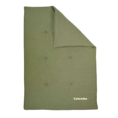 couverture matelassée pour bébé unie et personnalisable