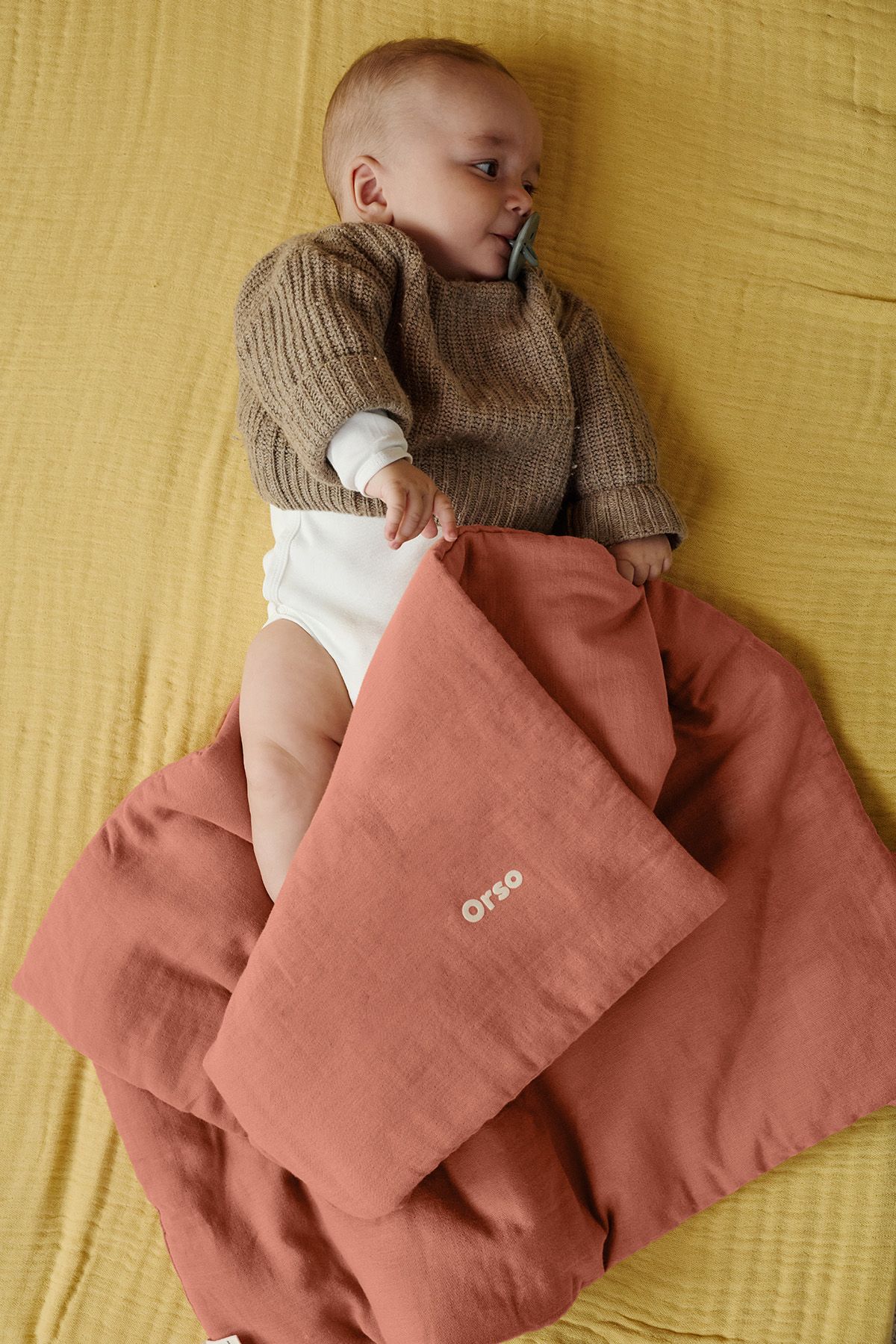 plain quilted baby blanket, personalizable