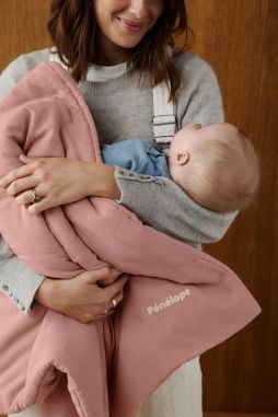 couverture matelassée pour bébé unie et personnalisable
