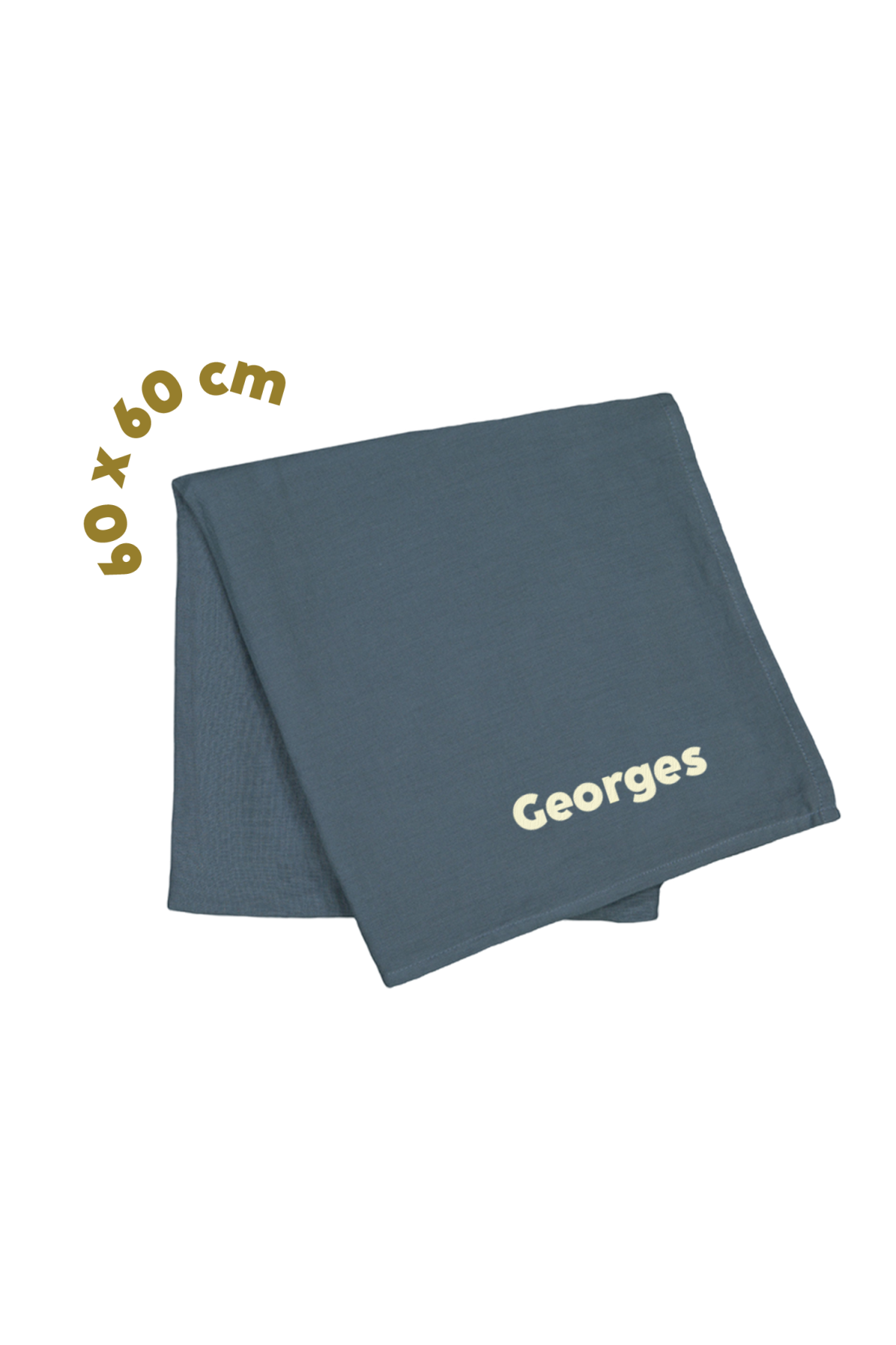 petit lange coton personnalisable pour bébé