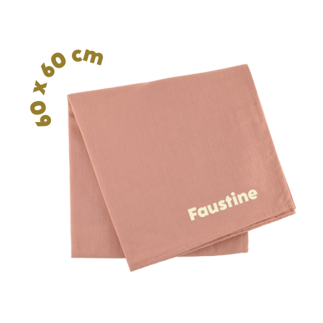 petit lange coton personnalisable pour bébé