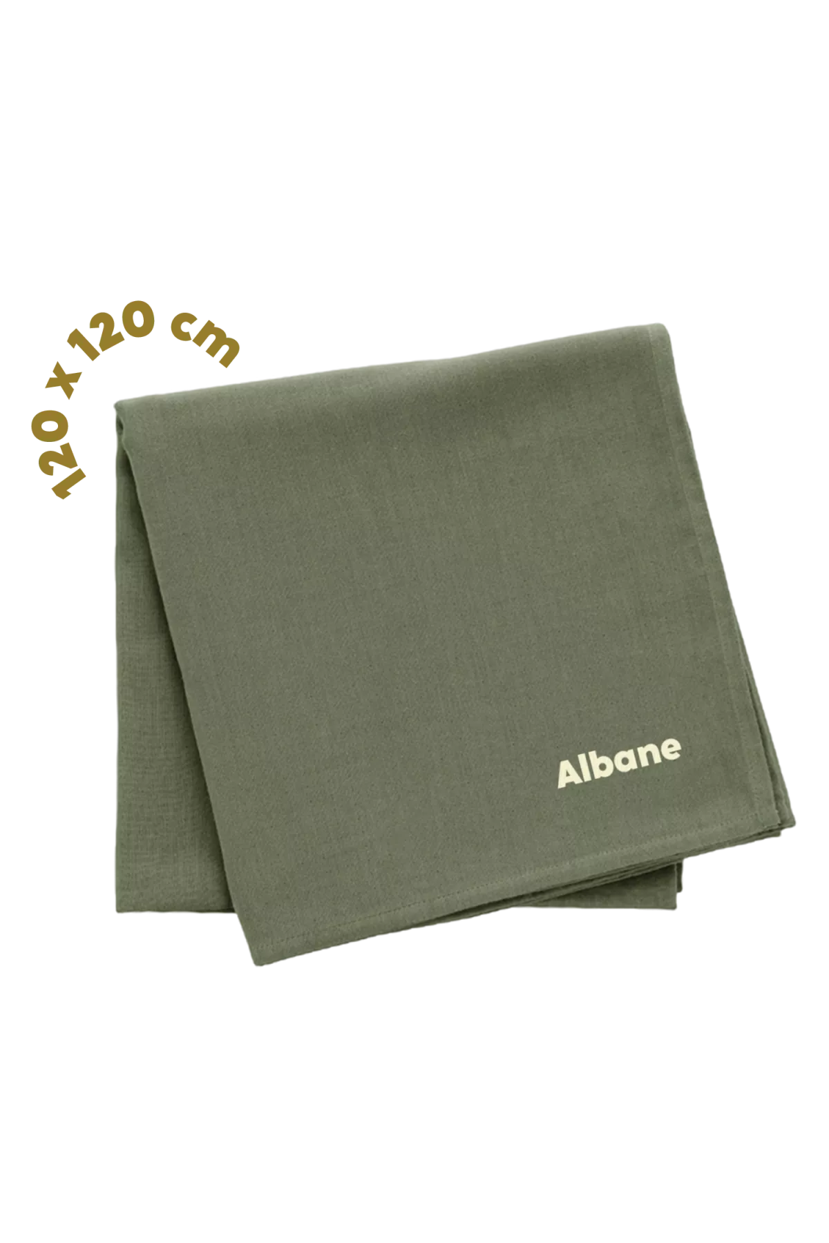 large personalized baby swaddle in super soft cotton
