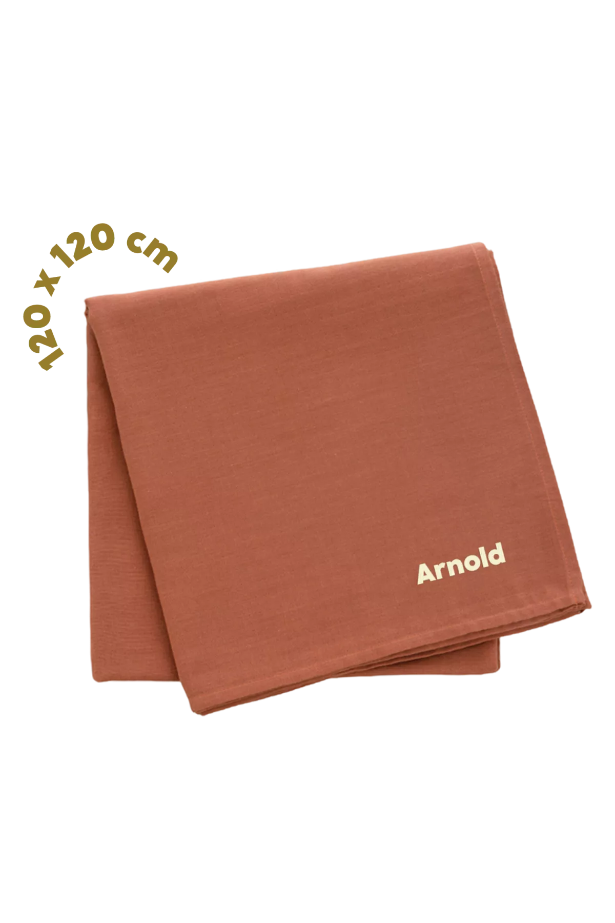 large personalizable baby swaddle in ultra-soft cotton
