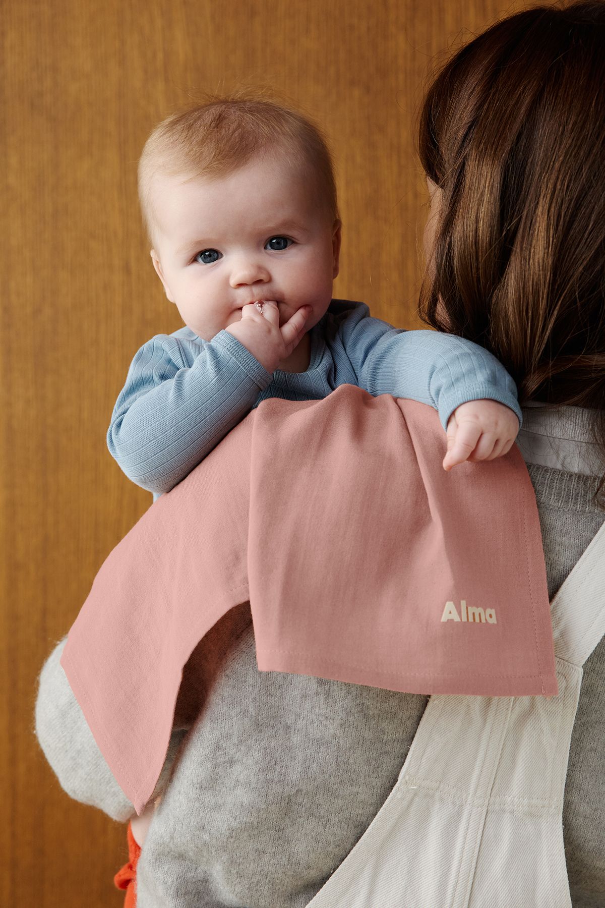 petit lange coton personnalisable pour bébé
