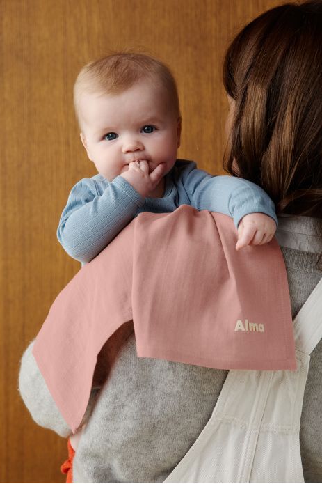 petit lange coton personnalisable pour bébé