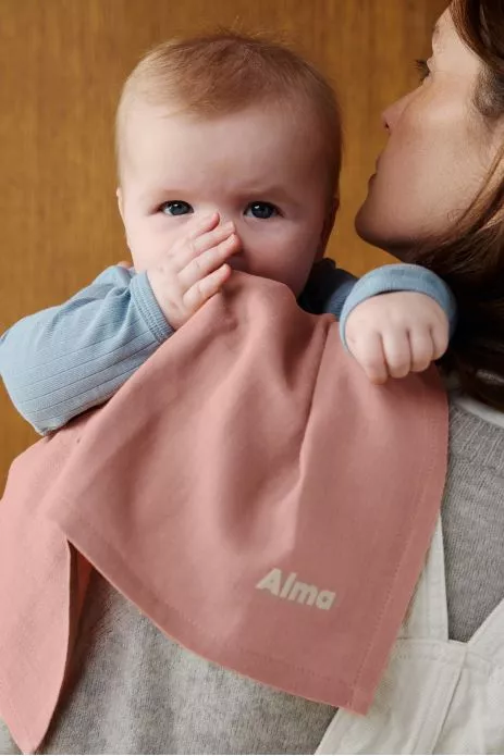 petit lange coton personnalisable pour bébé