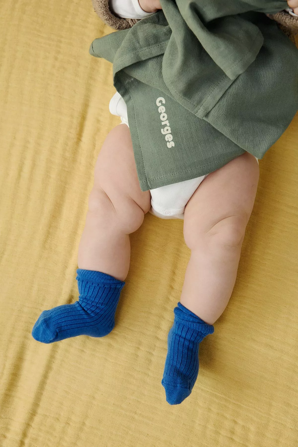 small personalized cotton swaddle for baby
