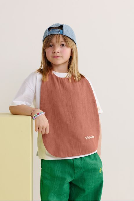 babero elástico servilleta de mesa infantil personalizable 