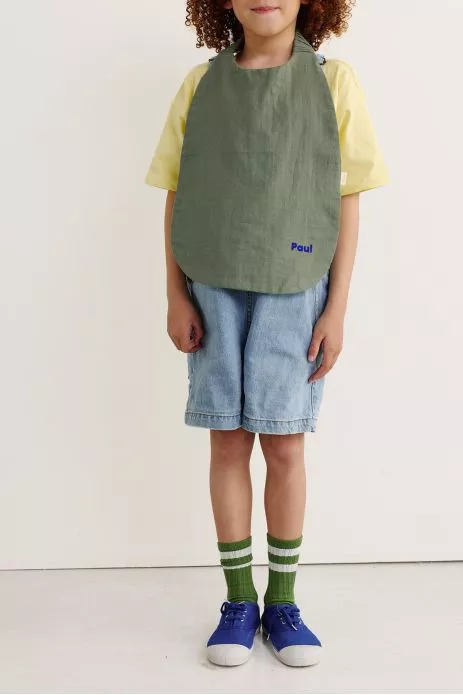 babero elástico servilleta de mesa infantil personalizable 