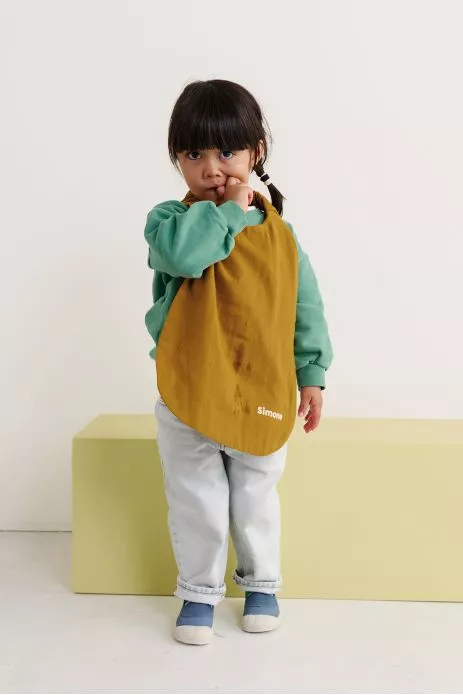 bavoir élastique serviette de table enfant personnalisable 