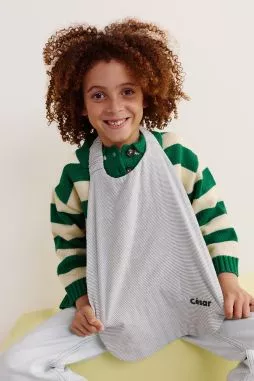babero elástico servilleta de mesa infantil personalizable 