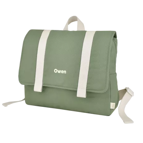 personalizable soft nursery school bag for children