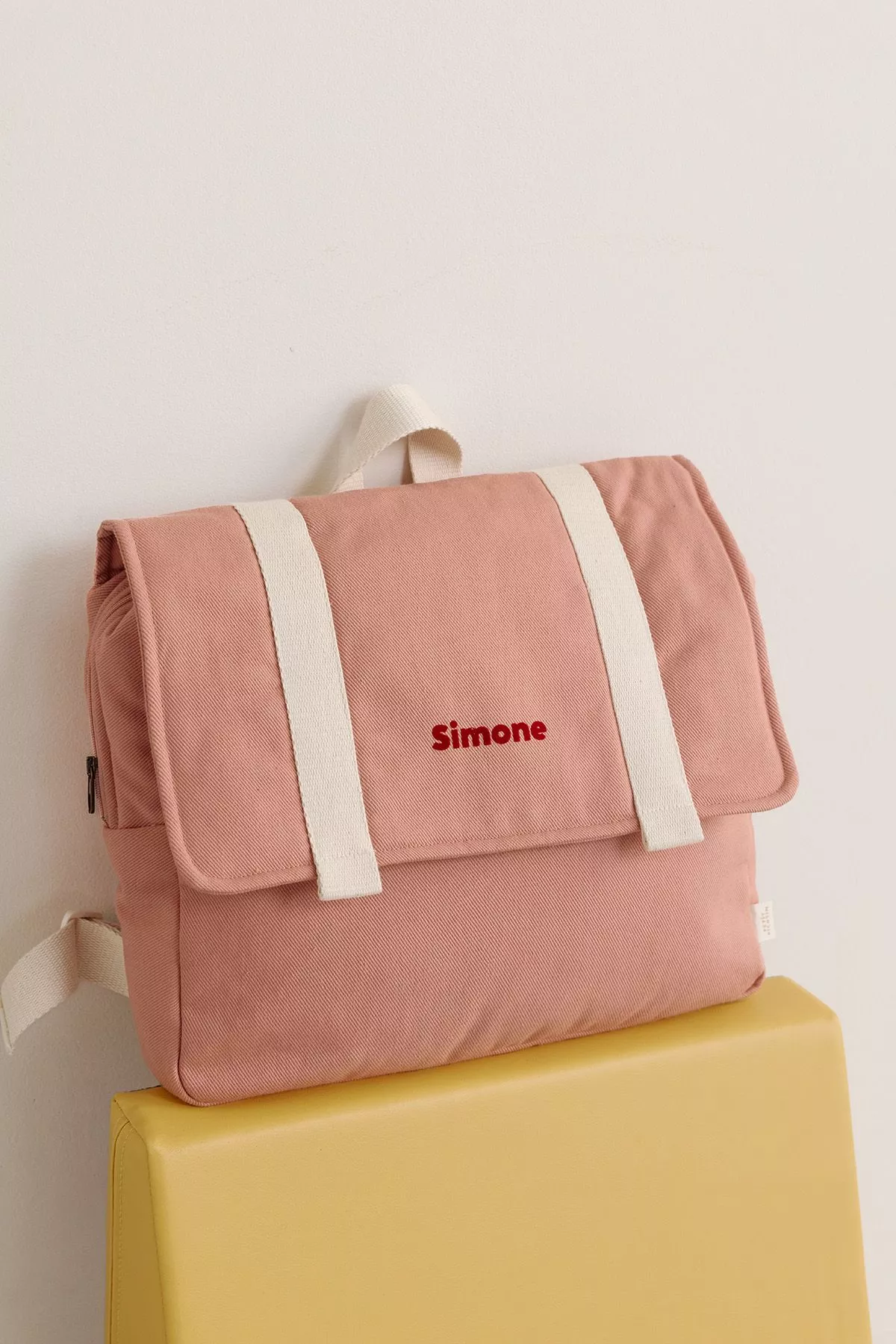 personalizable soft school bag for preschool children
