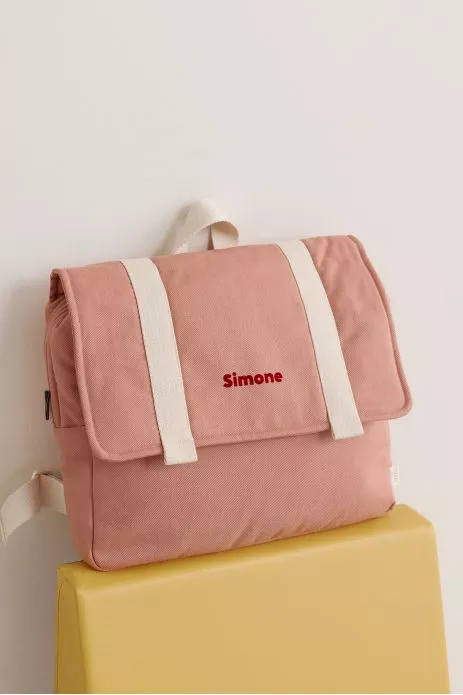 personalizable soft school bag for preschool children