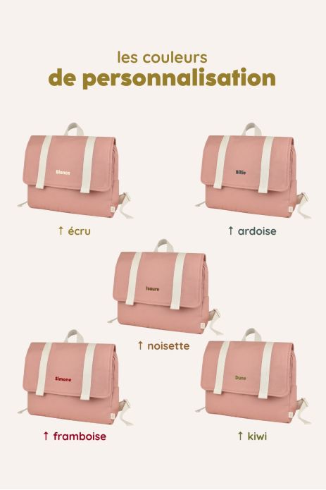 mochila escolar flexible personalizable para niño de preescolar
