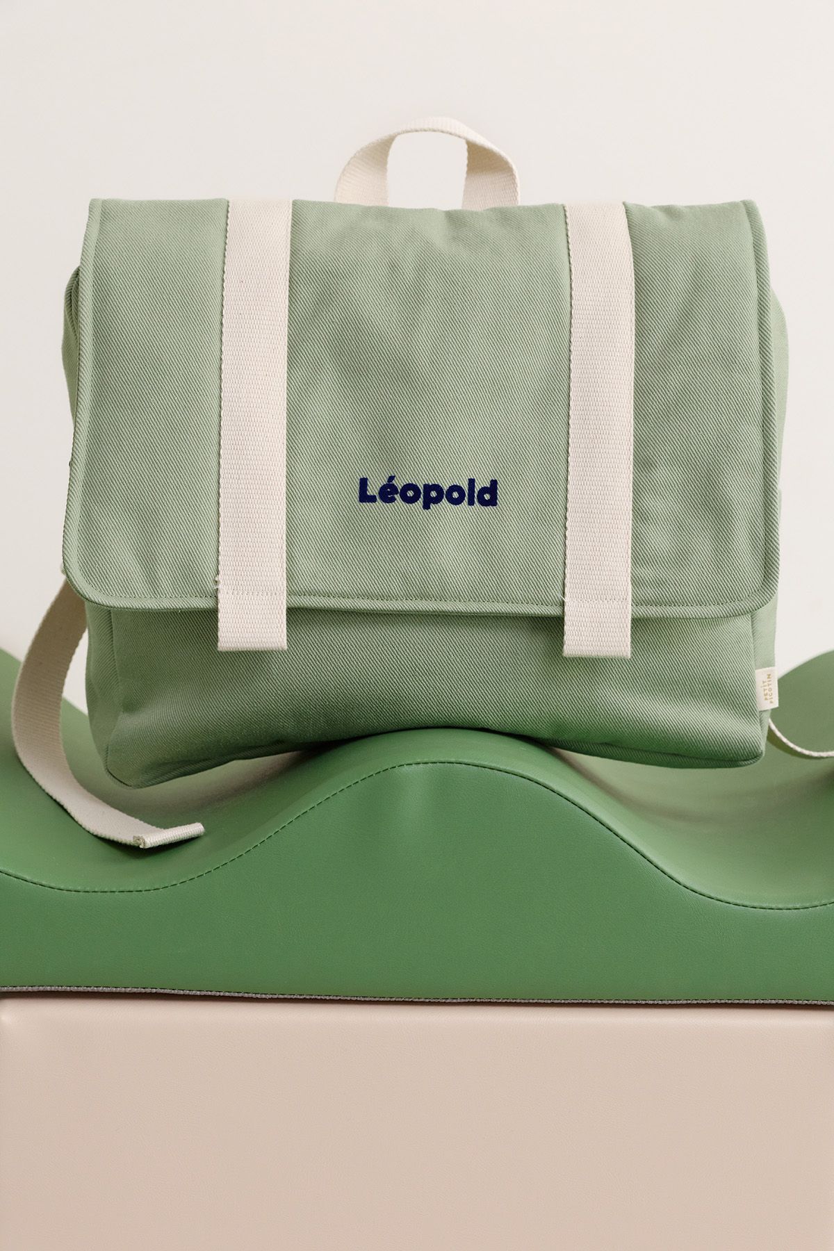 personalizable soft school bag for preschool children