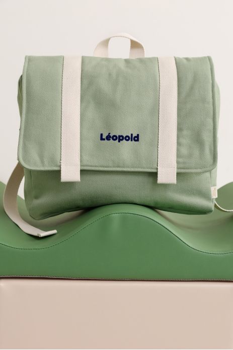personalizable soft school bag for preschool children