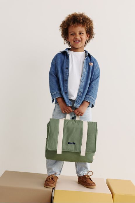 personalizable soft school bag for preschool children