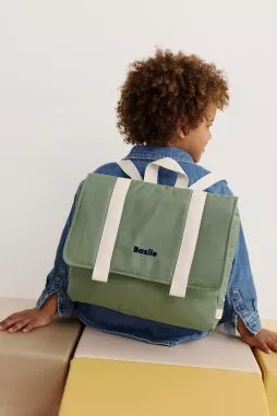 personalizable soft school bag for preschool children