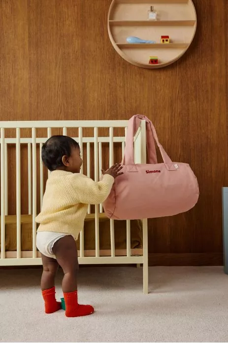 bolso bowling personalizable para bebé y niño en algodón