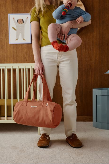 bolso bowling personalizable para bebé y niño en algodón