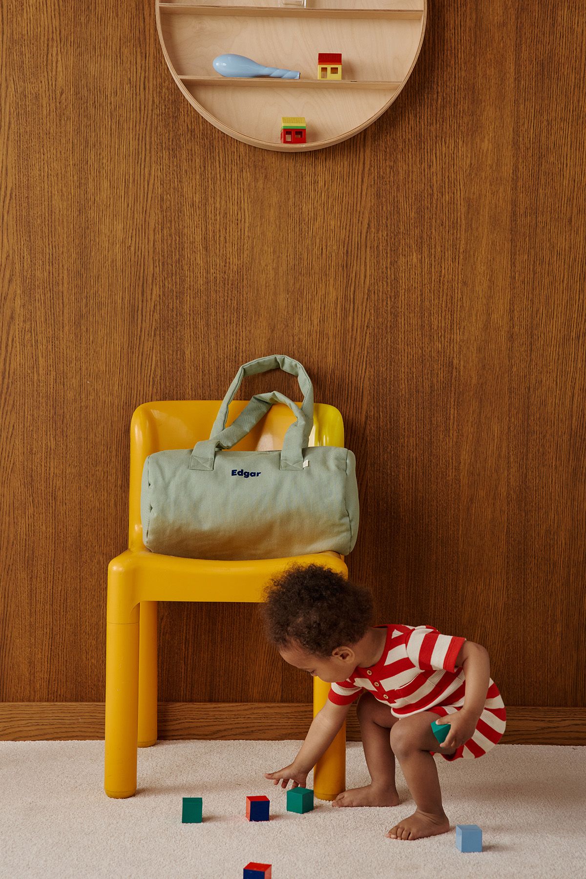 sac bowling enfant bébé personnalisable en coton