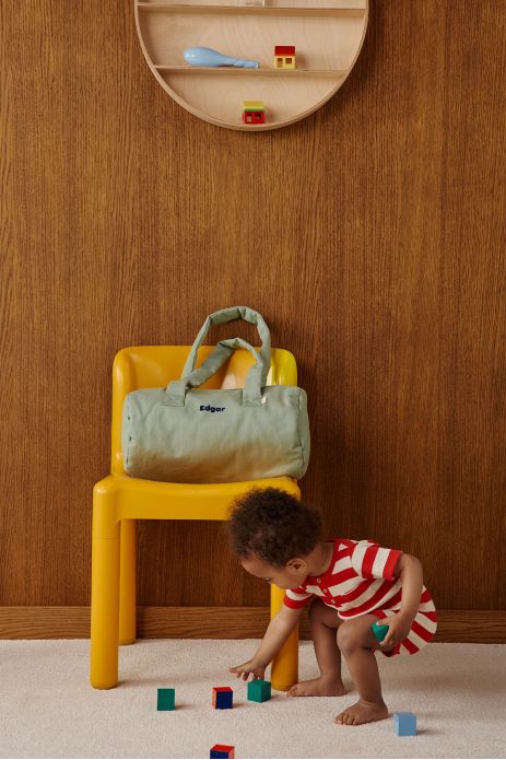 bolso bowling personalizable para bebé y niño en algodón