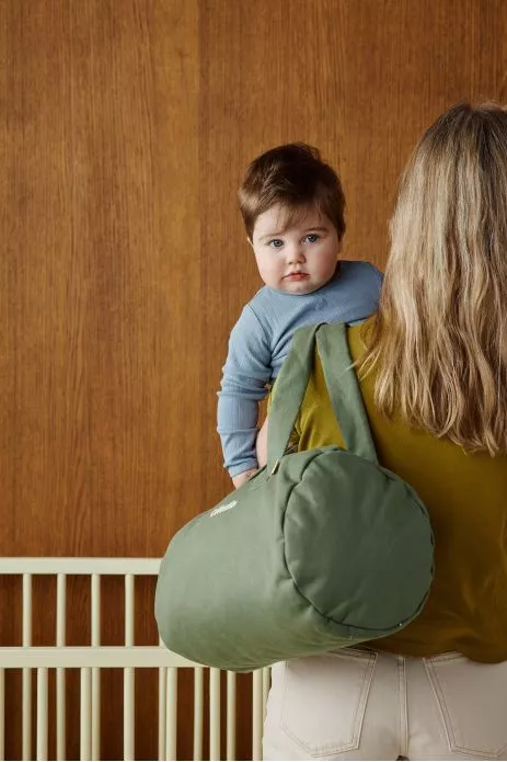 personalizable children's and baby bowling bag in cotton