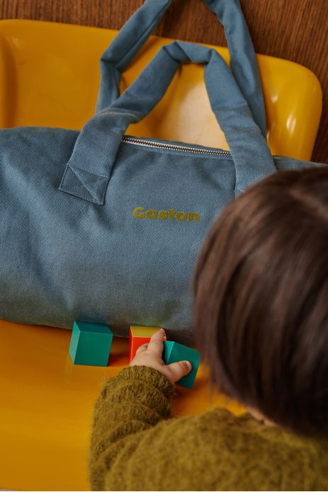 bolso bowling infantil personalizable en algodón