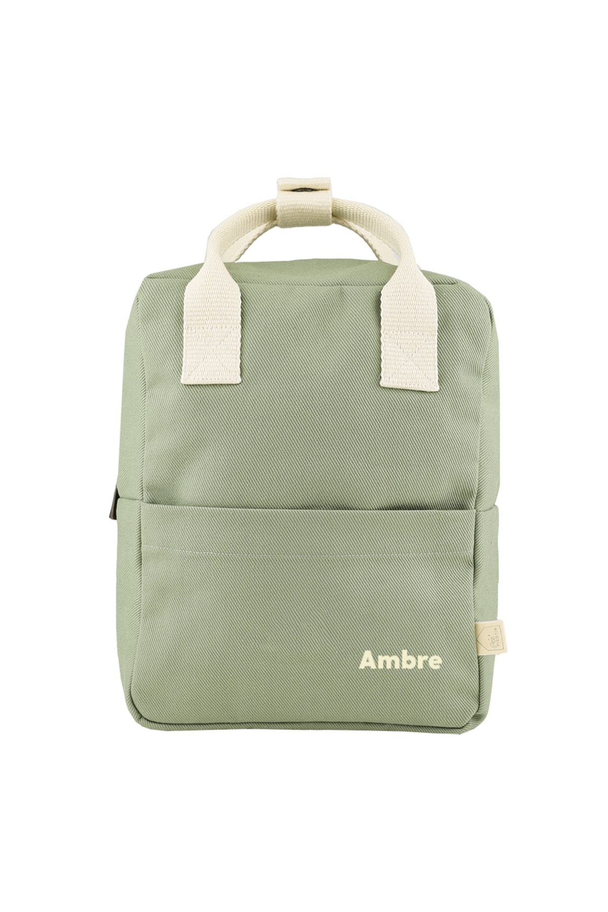 personalizable children's cotton backpack perfect for nursery school