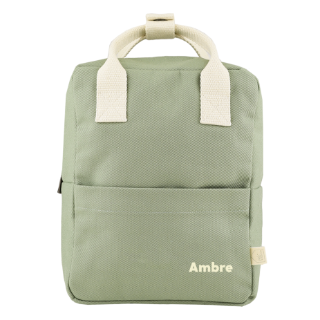personalizable children's cotton backpack perfect for nursery school