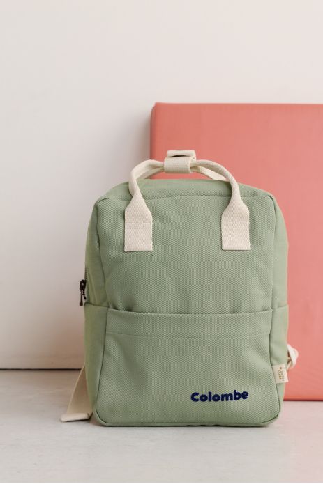 personalizable children's cotton backpack perfect for nursery school