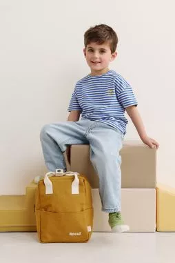 mochila infantil personalizable en algodón perfecta para la guardería