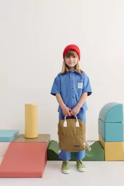 mochila infantil personalizable en algodón perfecta para la guardería
