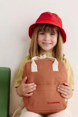 mochila infantil personalizable de algodón perfecta para la escuela infantil