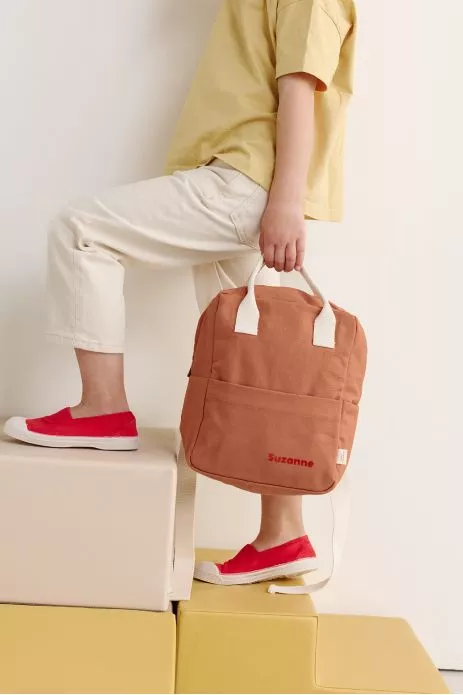 sac à dos enfant personnalisable en coton parfait pour l'école maternelle