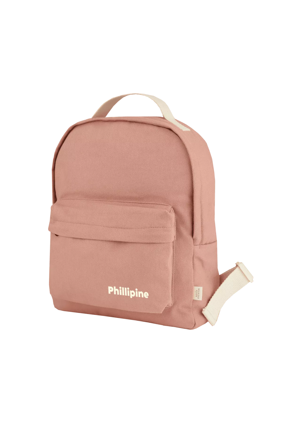 Mochila personalizada escolar de algodón atemporal para niños