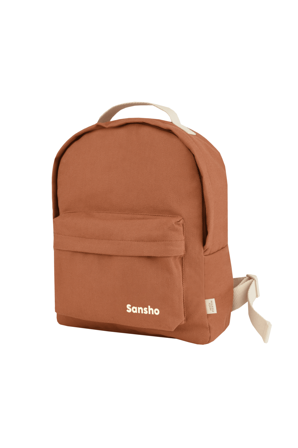 Sac à dos personnalisé école en coton intemporel enfant