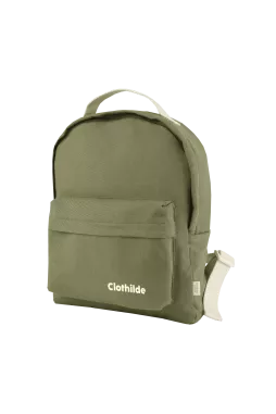 Personalized timeless cotton school backpack for children