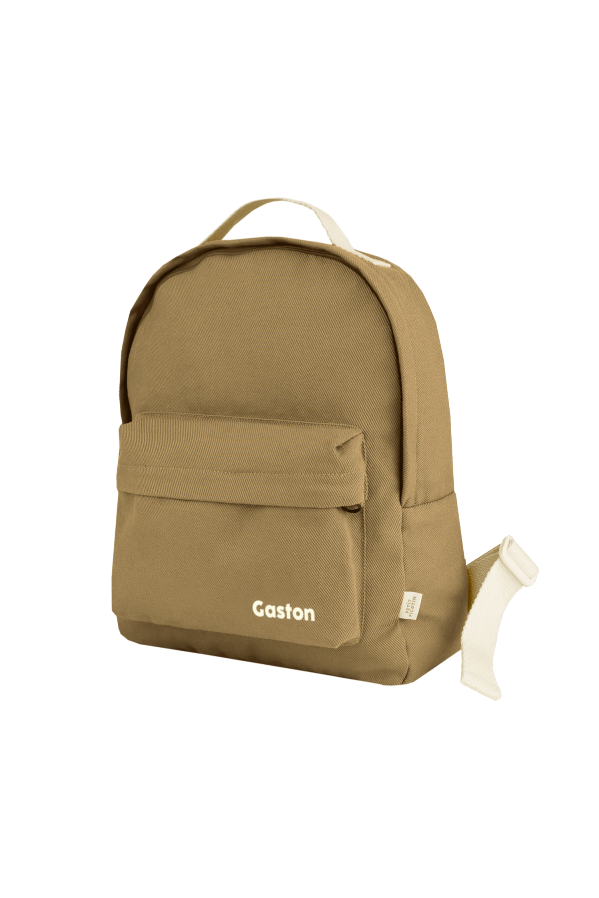 Personalized timeless cotton school backpack for children