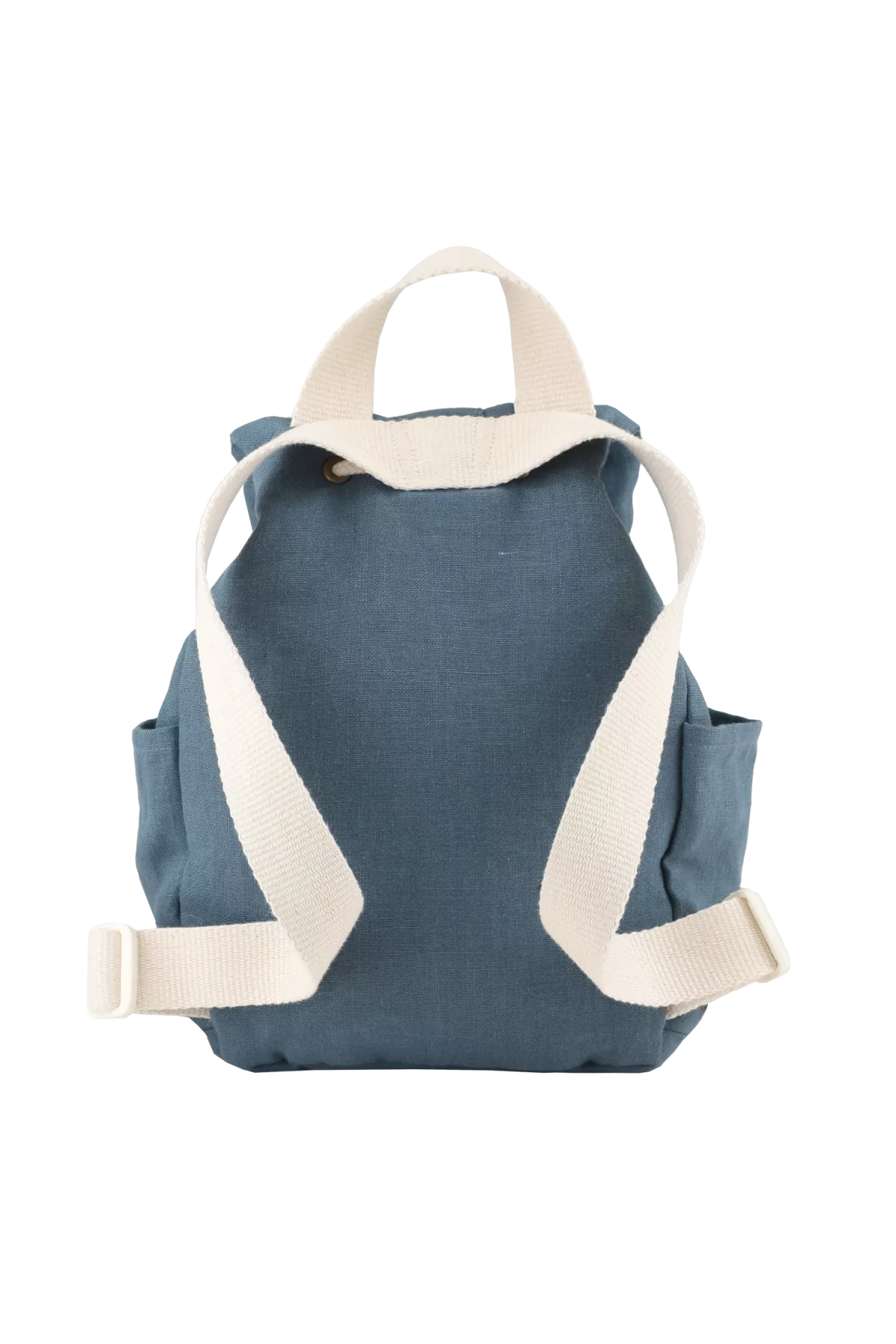 sac à dos bébé en lin personnalisable avec anses ajustables