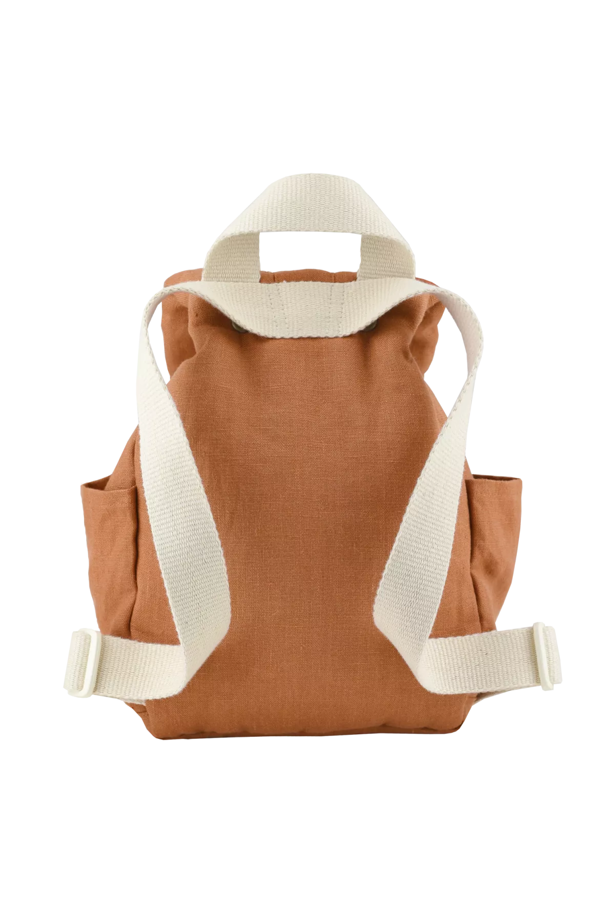 sac à dos bébé en lin personnalisable avec anses ajustables