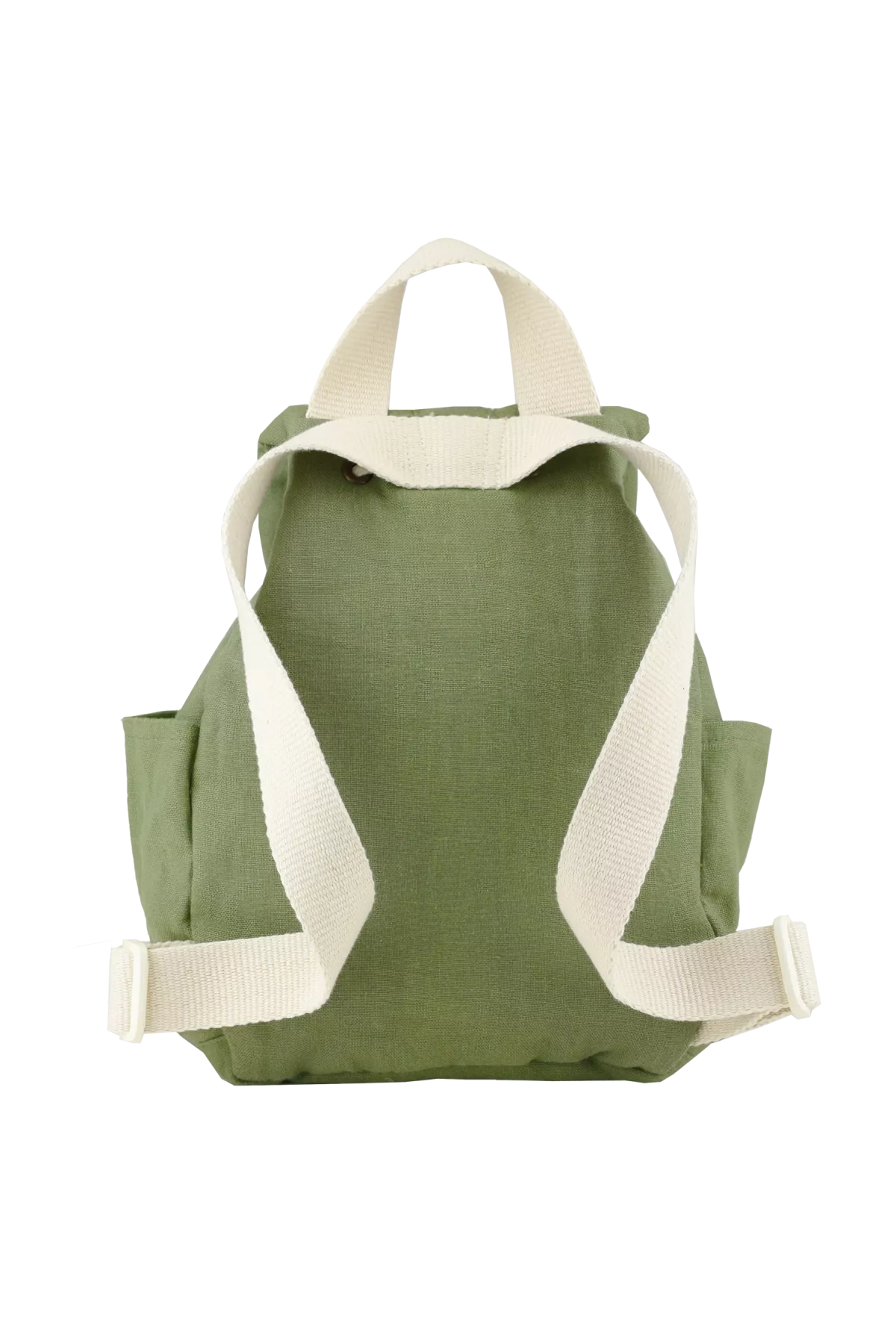 sac à dos bébé en lin personnalisable avec anses ajustables