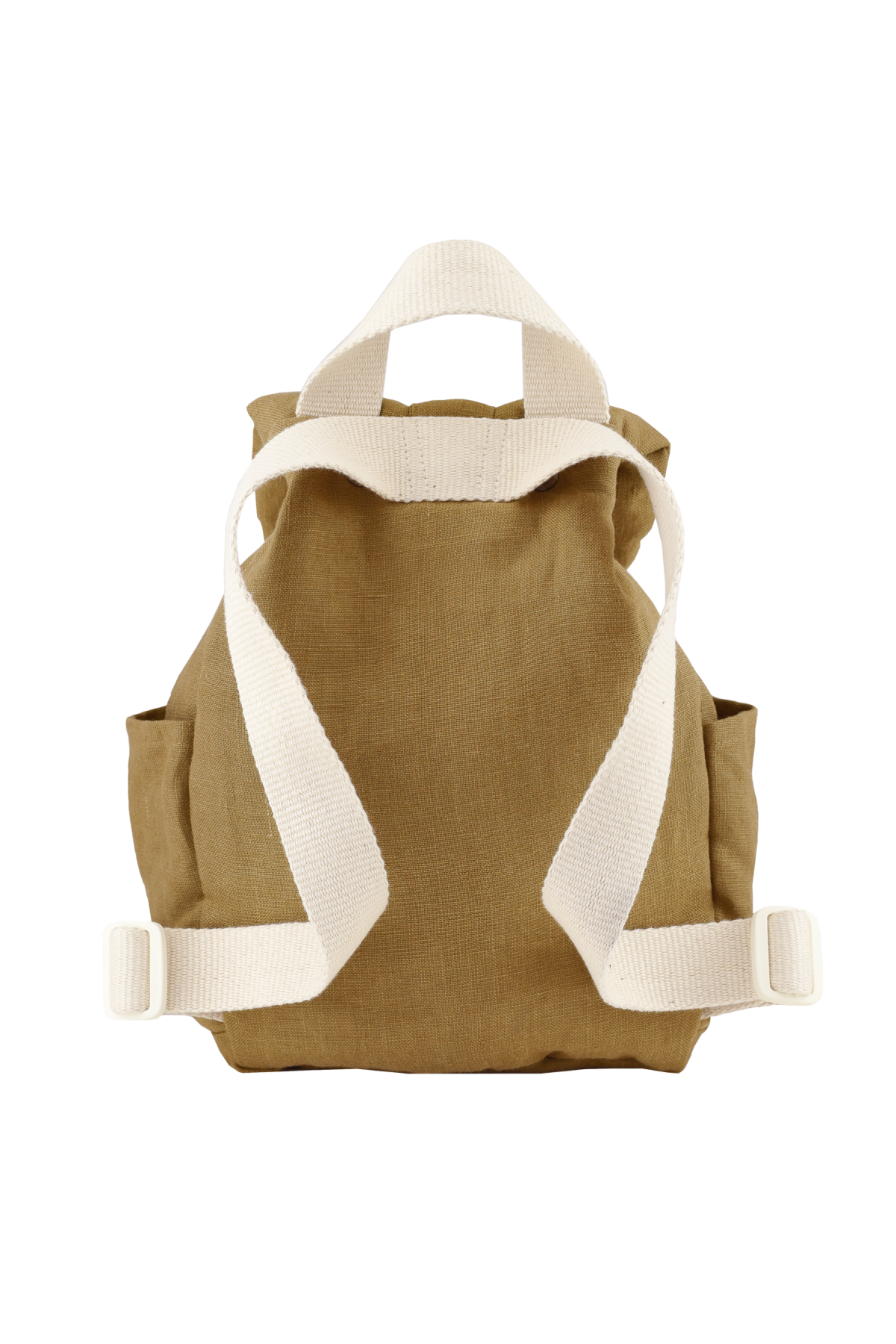 sac à dos bébé en lin personnalisable avec anses ajustables