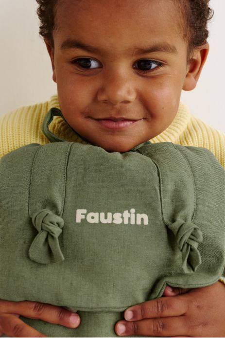 mochila bebé de lino personalizable regalo nacimiento guardería escuela infantil