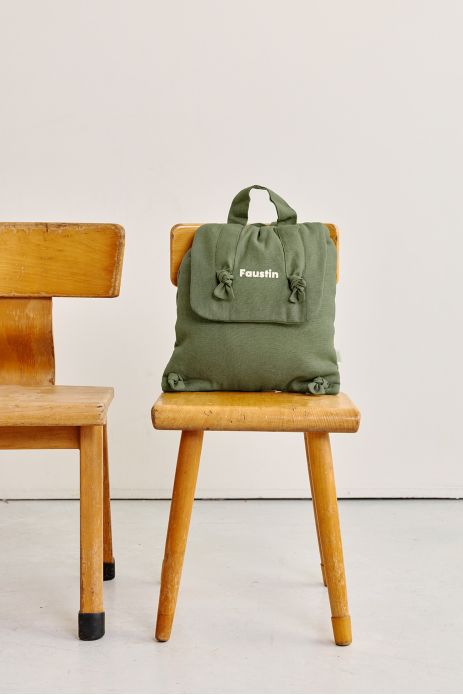 mochila bebé de lino personalizable regalo nacimiento guardería escuela infantil